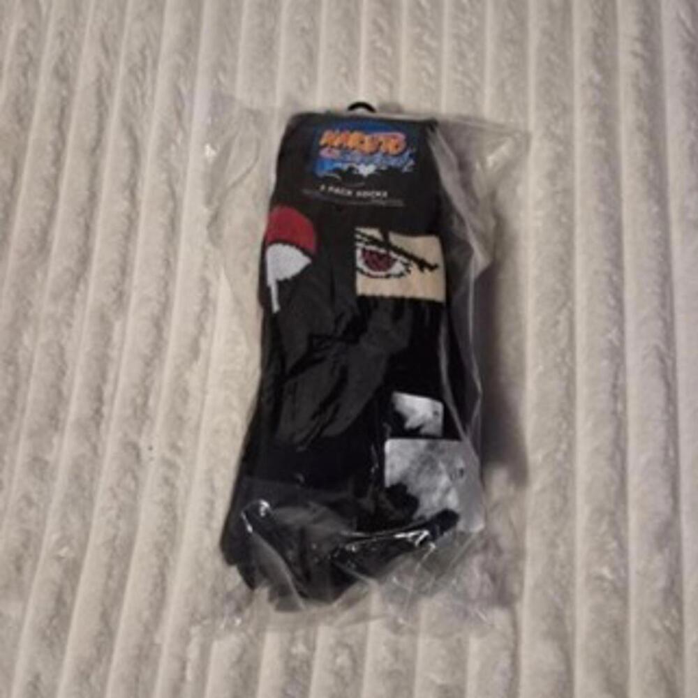 Naruto Themed Socks 5-Pack